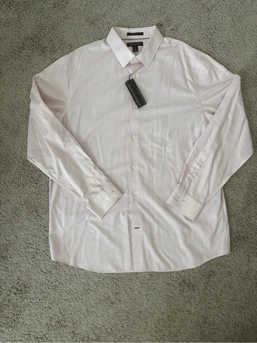 Banana Republic Patterned Men's Dress Shirt